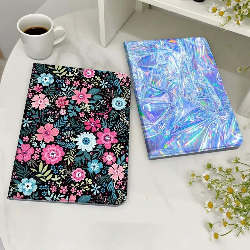 

Cool Crinkled Foil Sheet Gift Tablet Case For Samsung Galaxy Tab S7 S8 S9 S10 FE Lite