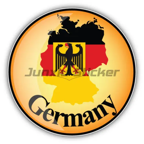 

D Germany Sticker Oval Flag Country Code Car Sticker Vinyl Waterproof Windows Decorative Accessories Decals