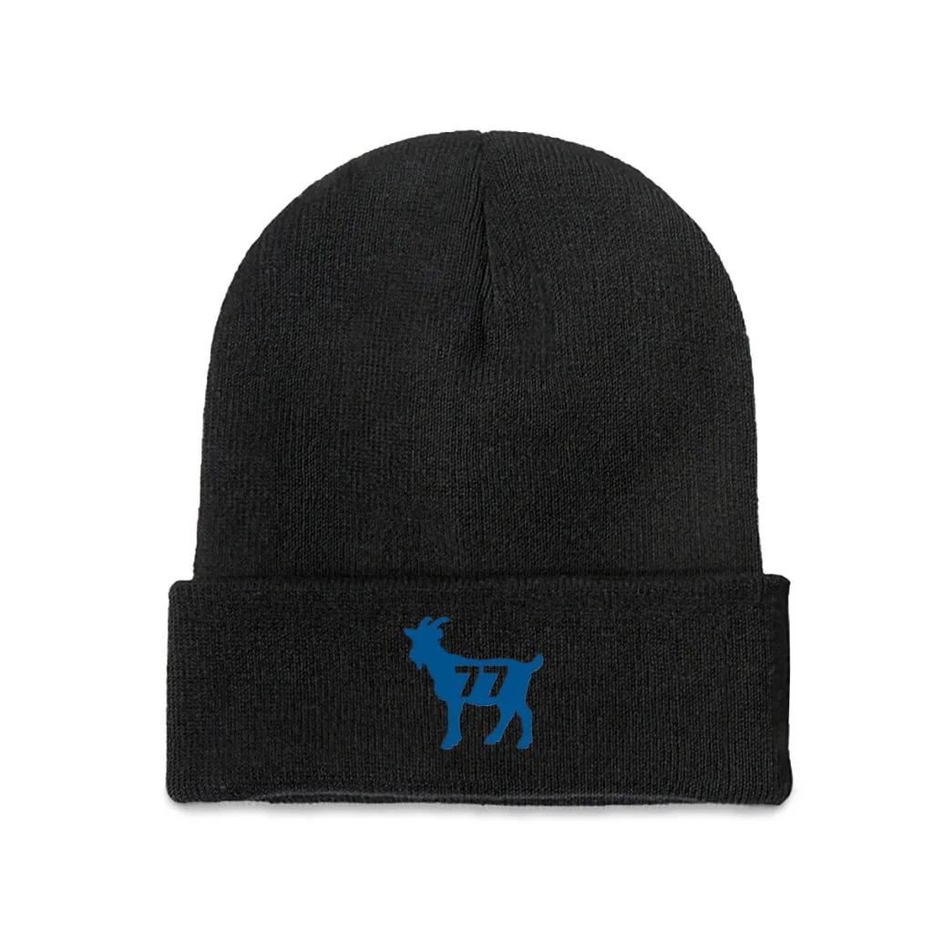 

GOAT 77 Beanie Knitted Hat Winter Warm Outdoor Cap For Male Women