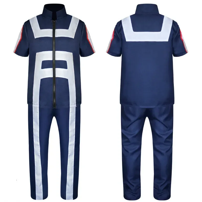 My Hero Academia Cosplay Costume Boku No Hero Academia Bakugou Katsuki Todoroki Shoto Yaoyorozu Momo Gym Suit School Uniform