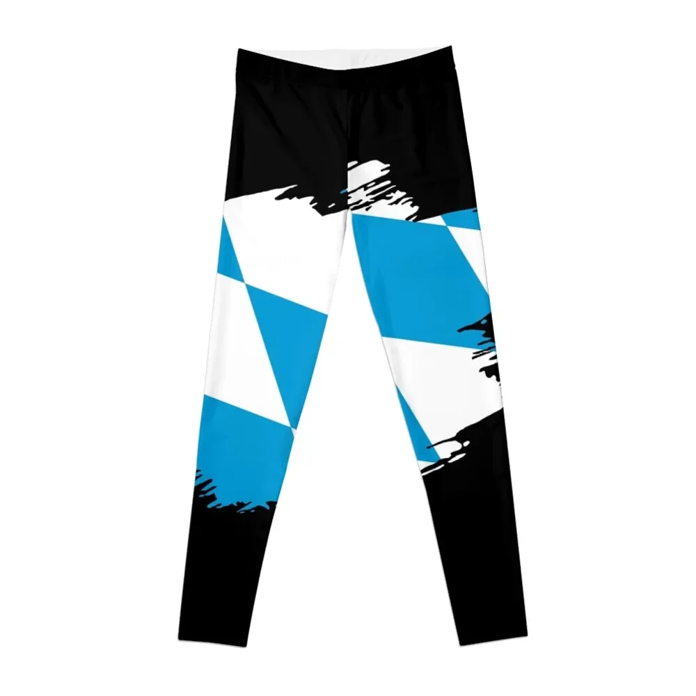 

Bavaria Bavarian flag flag diamond Leggings Fitness's gym clothes Women's push up Sports female Womens Leggings