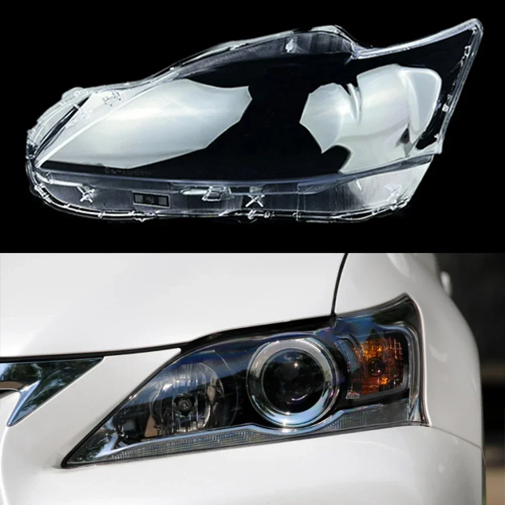 

Front Headlamp Cover Lamp Shade Headlight Shell Lens Replace Original Lampshade Plexiglass For Lexus CT CT200h 2012-2017