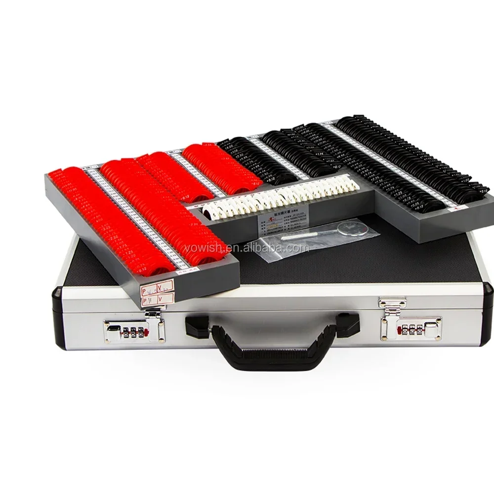 2026//optical trial lens box trial lens case high quality 266 pcs trial lens set