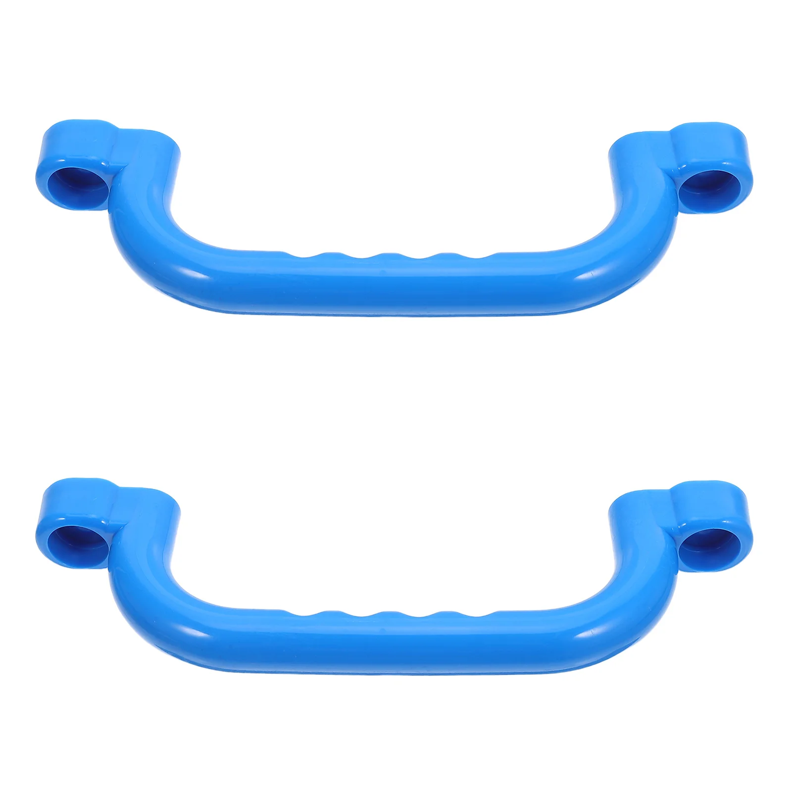 Poignées de sécurité pour aire de jeux pour enfants, 2 pièces, poignées en plastique lisse pour ensemble de jeu extérieur, cadre d'escalade, balançoire, sécurité de remplacement