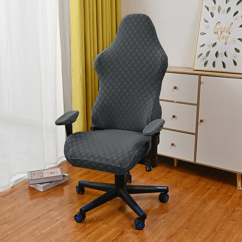Bequeme Spandex Gaming Stuhl bezüge Stretch Jacquard Bürostuhl bezug staub dicht Computer Stuhl bezug Sessel Schutz