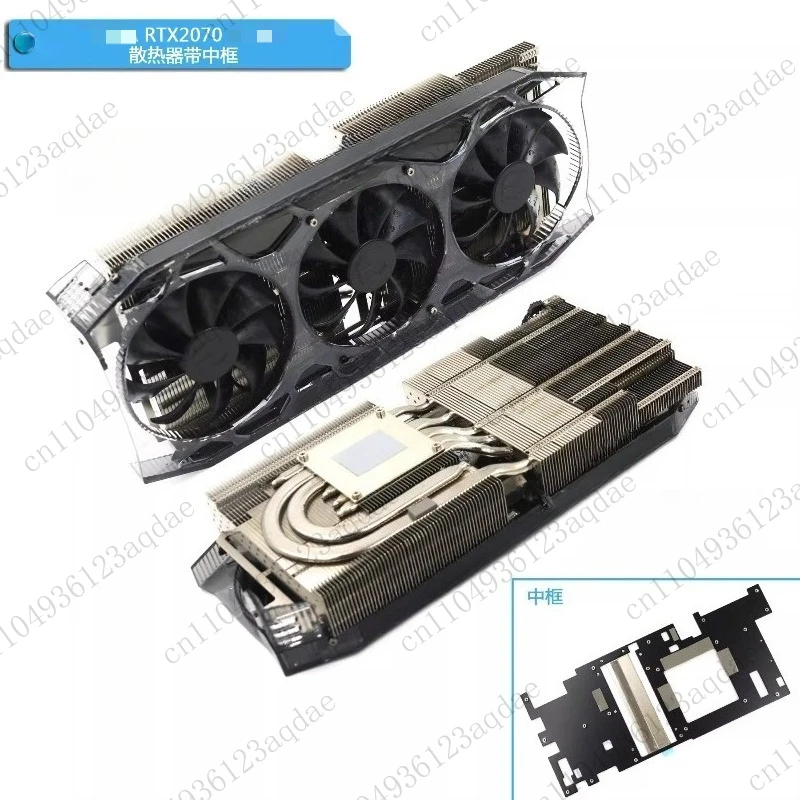 2070/2070S Heatsink with Middle Frame 2070 2070S Graphics Card Heatsink