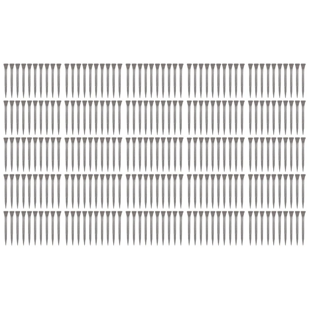 250pcs Low Carbon Steel Horseshoe Nails Durable Portable Horse Shoe Nails High Hardness Accurate Crafted Farrier Tools