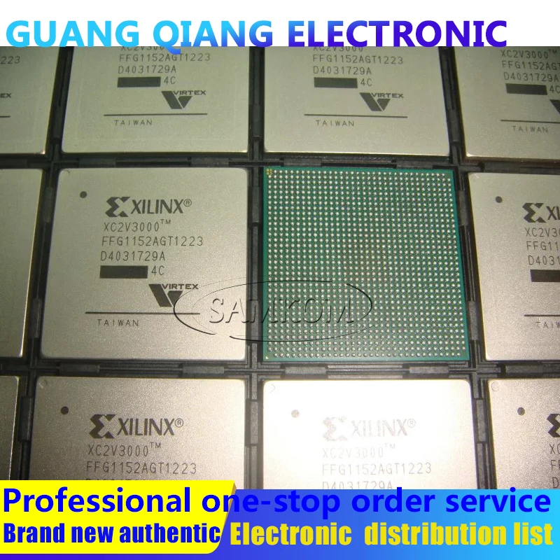 

1PCS XC2V3000-4FFG1152C IC FPGA 720 I/O 1152FCBGA