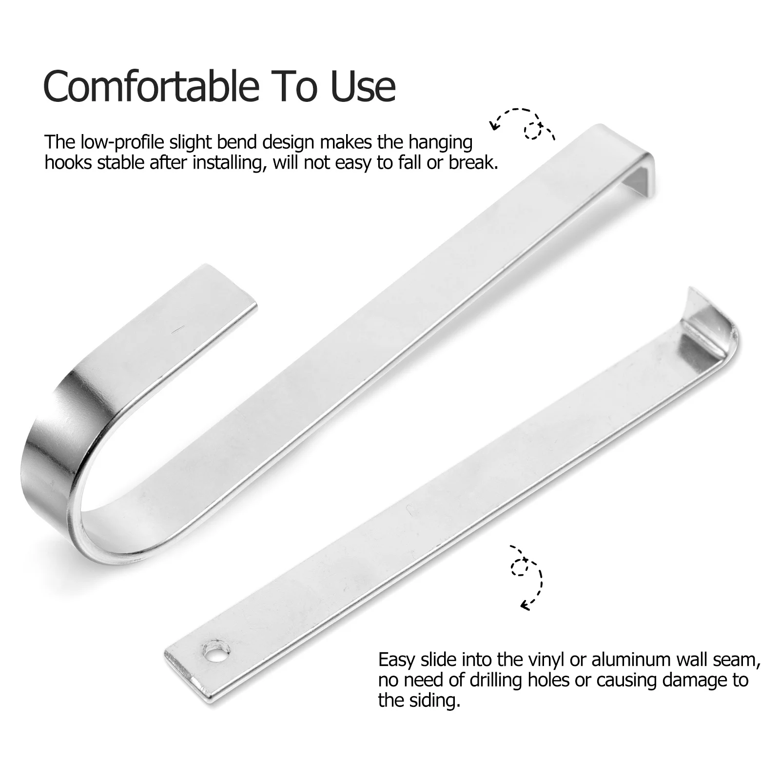 : Außen hängende Halterungen