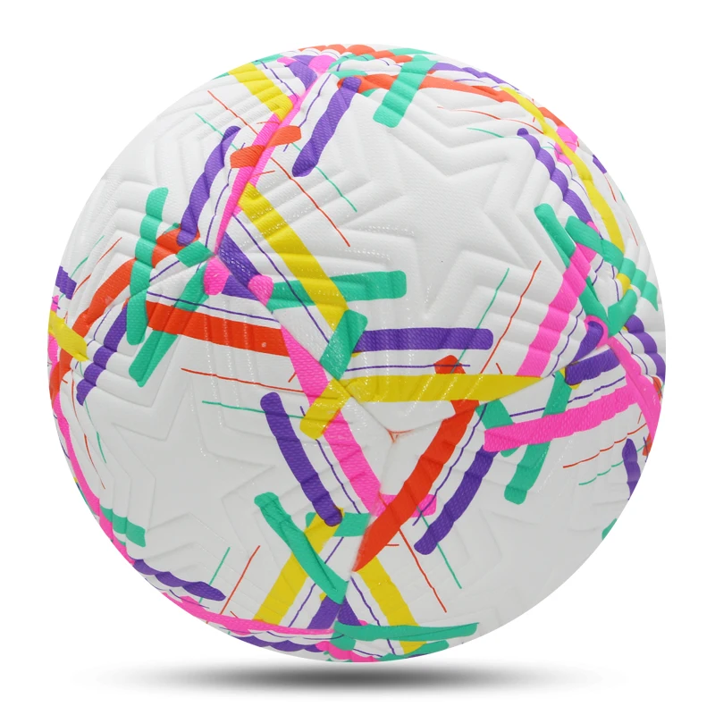 2025年サッカーボール 標準サイズ5 PU素材 高品質 シームレスボール 屋外芝生 チームゲーム サッカー トレーニング フットボール トップ