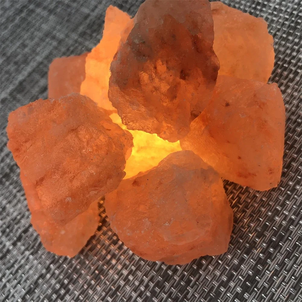 Natural Pink Himalayan Rock Salt Chunk For DIY Home Decorate Mineral Reiki Aquarium Crystal Gravel