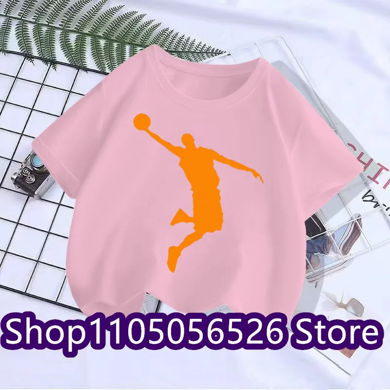

Summer Brand Sports Running Youth Boys' T-shirt Short Sleeve Boys' T-shirt Girls' Clothing Fashion Student Top Casual T-shirt