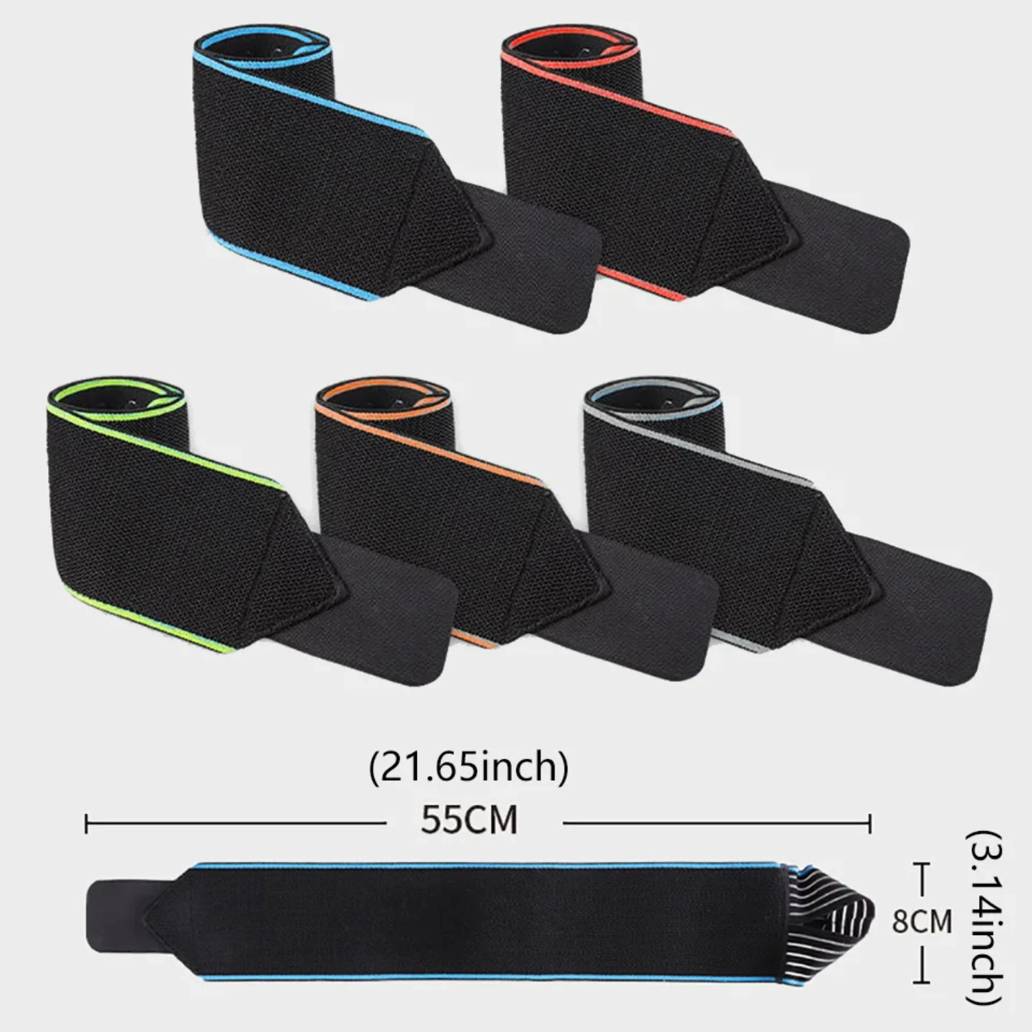 Pulseiras ajustáveis para esportes de ginástica, suporte de pulso, protetor carpal, respirável lesão wrap band, alça segura, novo, 1pc