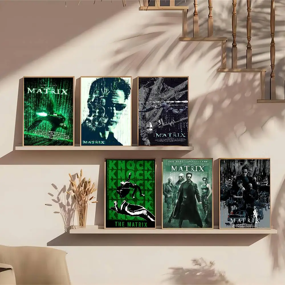 الكلاسيكية فيلم M-Matrix نوعية جيدة يطبع والملصقات ورق أبيض يطبع الملصقات الفنية جدار ديكور #5
