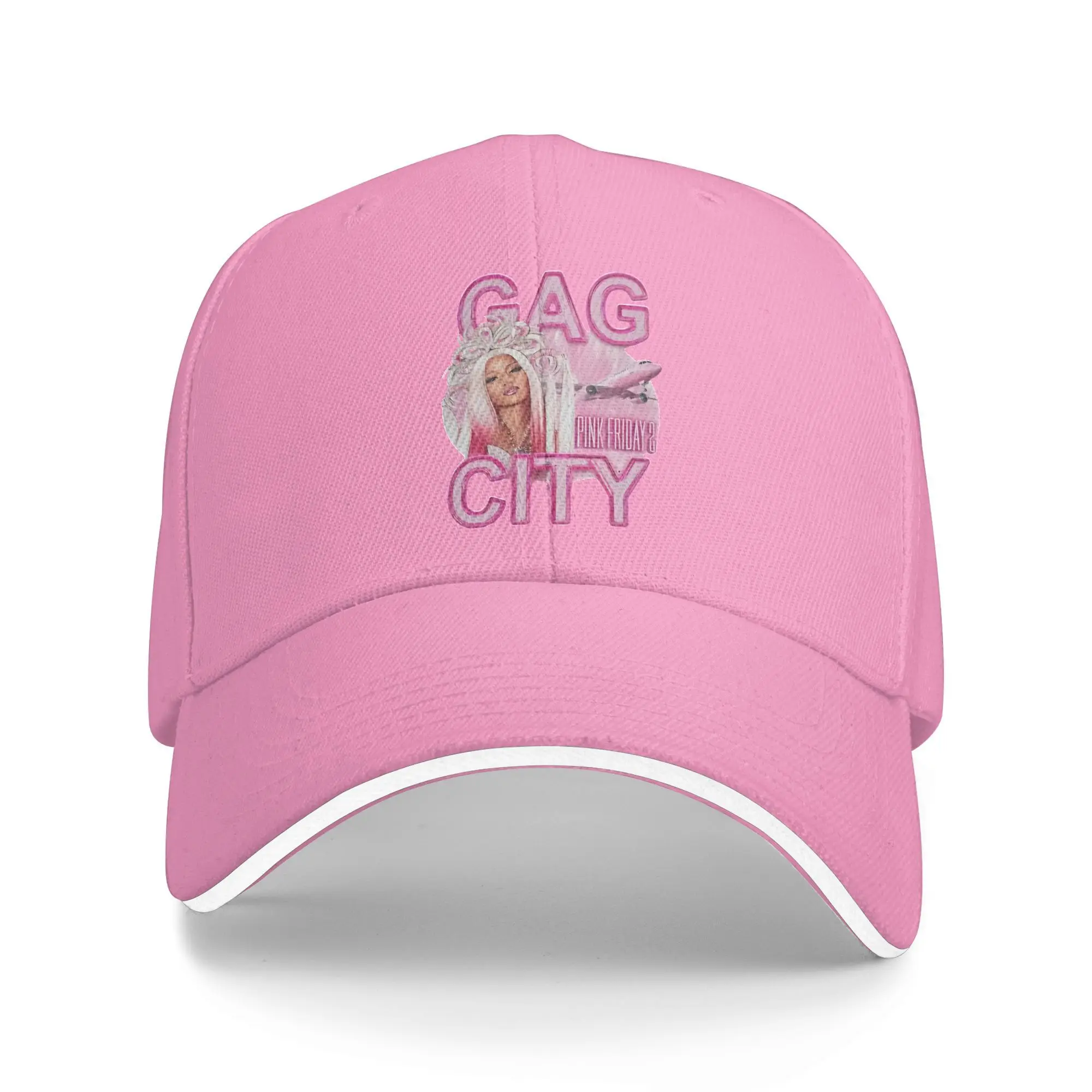 

Gag City Nicki Minaj Queen Of Rap Baseball Cap Fashion Hip Hop Hats Summer Unisex Men Outdoor Gym Baseball Caps