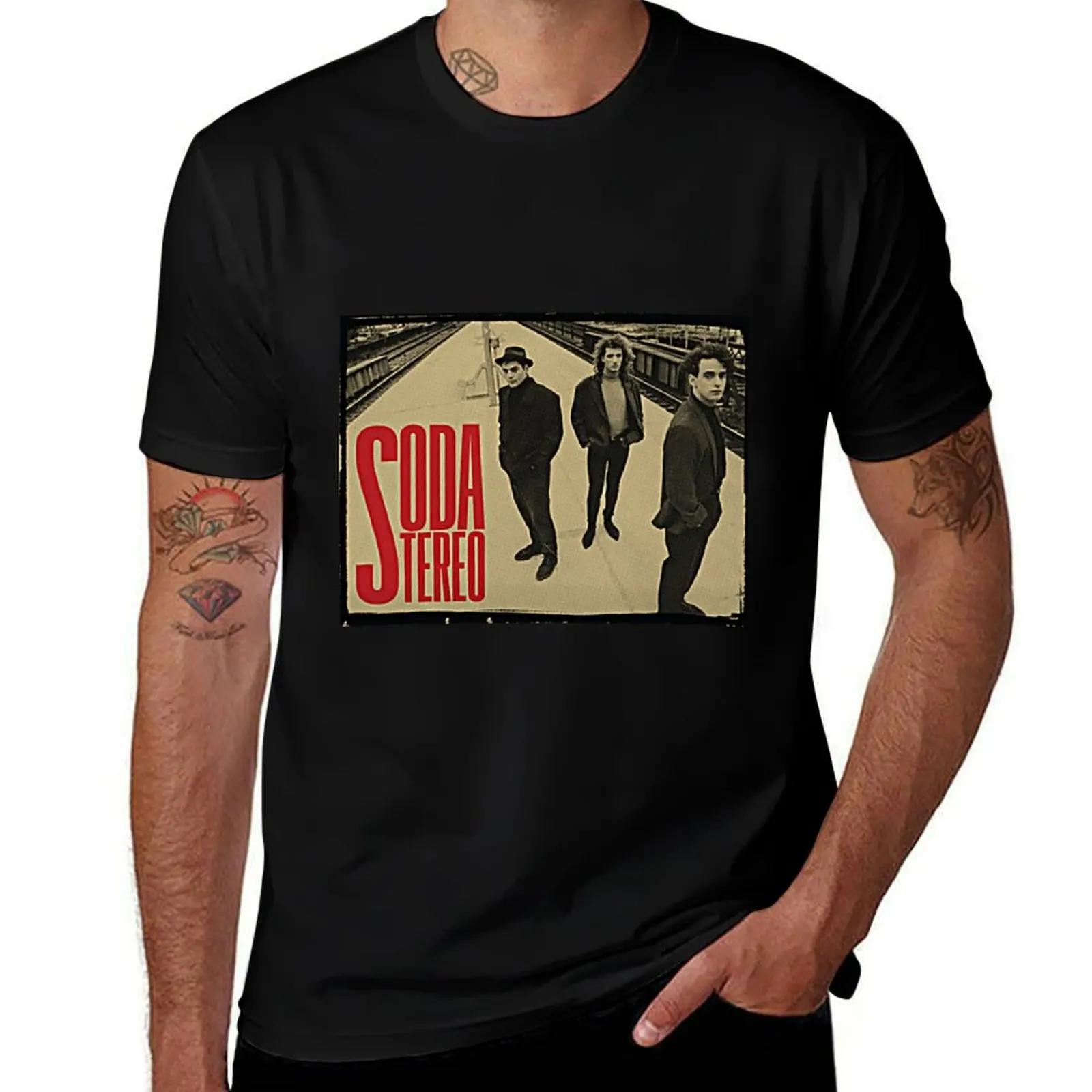 

Soda Stereo T-Shirt animal prinfor boys plus sizes clothes Funny t-shirts vintage t shirt men
