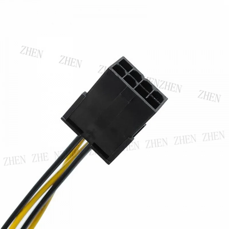 Y Y GPU 8Pin 12V Female To 4Pin Molex Hard Drive Power Cord with Built-in Module