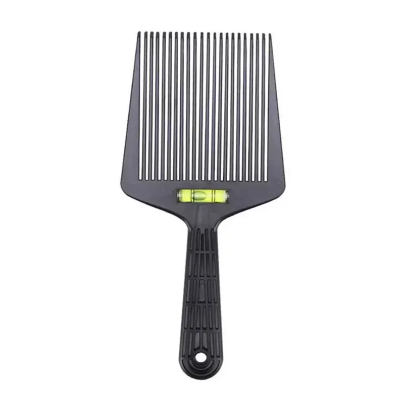 Flat Top Comb para Barber, Salon Oil Hair Cutting, Ajuste de ângulo, dentes grandes, Styling Escovas de cabelo, Cabeleireiros Ferramentas