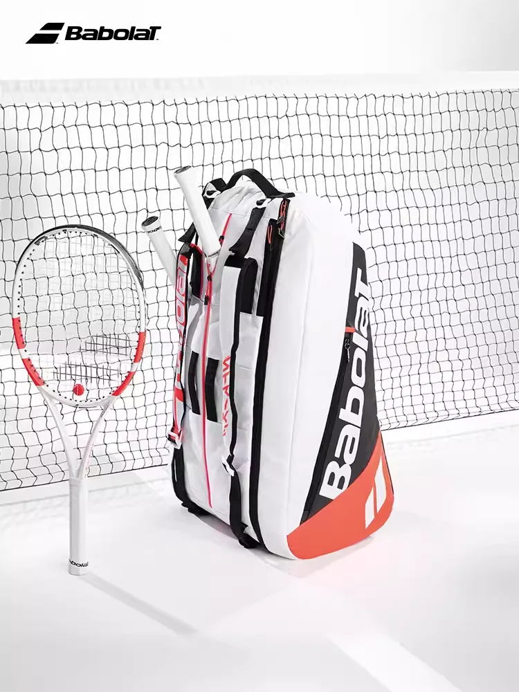 PURE STRIKE Series Babolat RH6 RH12 Professional Tennis Bag Rackets Padel Bag Badminton Tennis Racket Bag Backpack Tenis Raquete