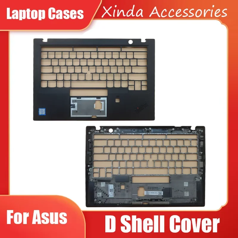 

Geniune New For Lenovo ThinkPad X1 Carbon 6th Gen 2018 Laptop Palmrest Upper Cover Top Case Bezel Shell C Lid AM16R000300