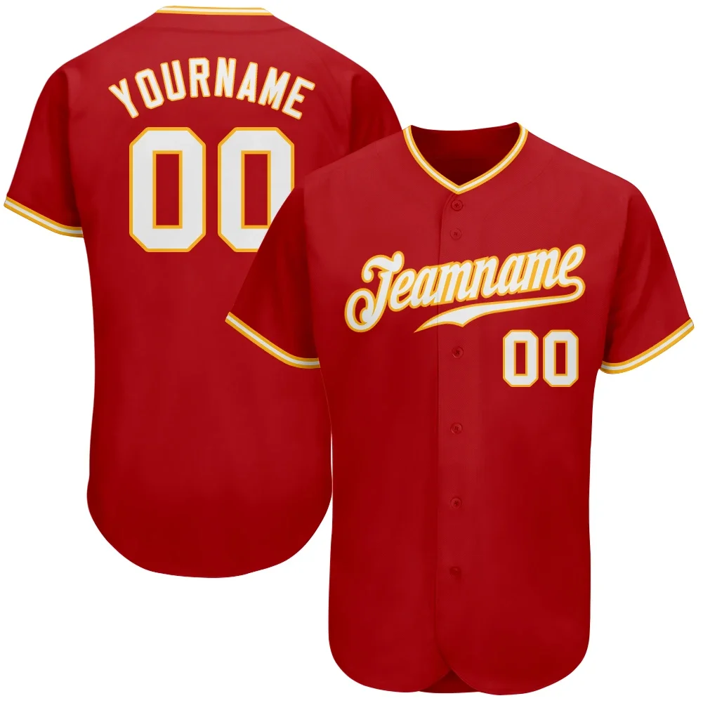 Groothandel Custom Honkbal Jersey Heren Honkbal Shirt Sublimatie Gedrukt Naam/Nummer Sneldrogende Softbal Sportkleding Voor De Jeugd