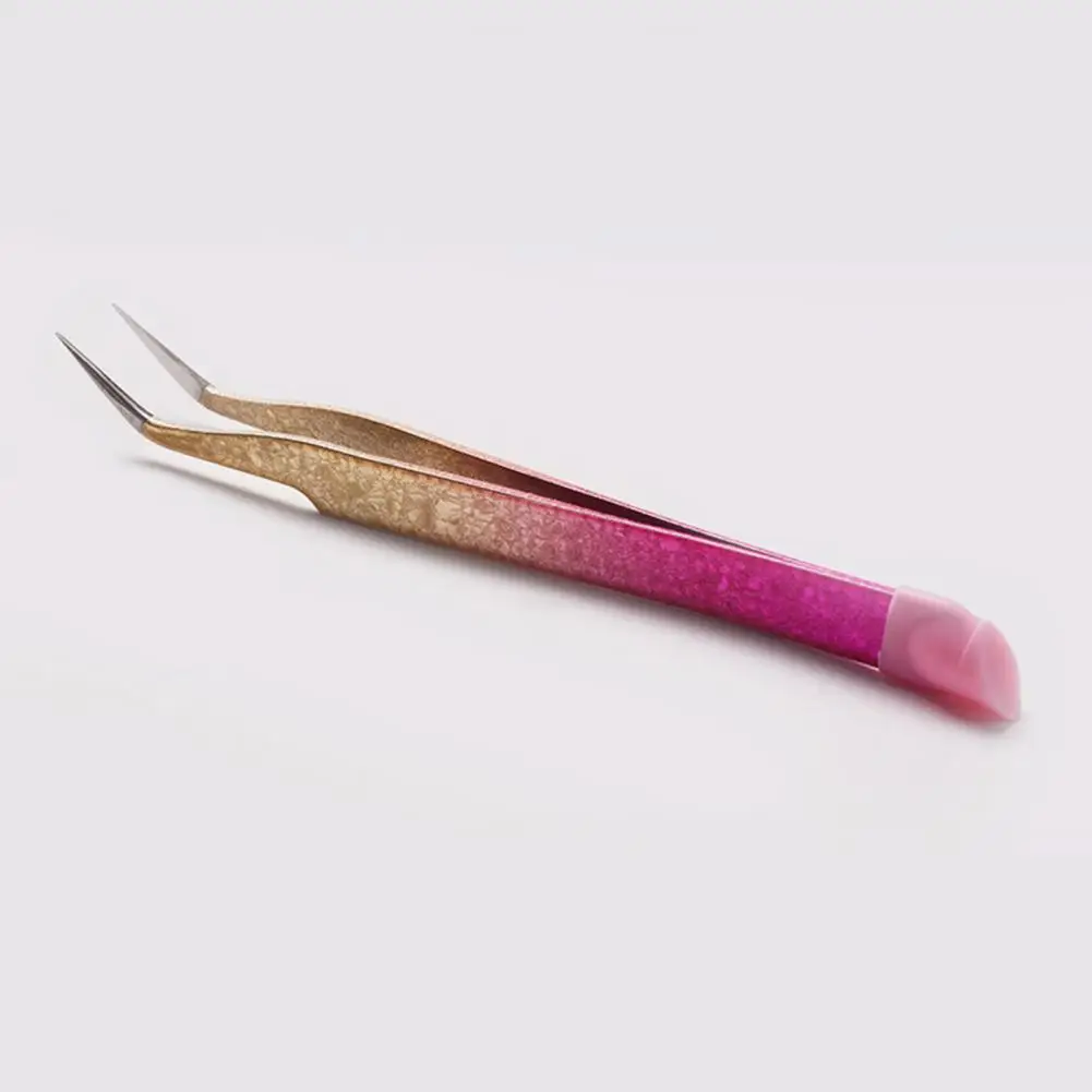 Convenient Nail Shaping Clip UV Gel Fixed Tools Manicure Tweezers Stainless Steel  Rhinestones Picker