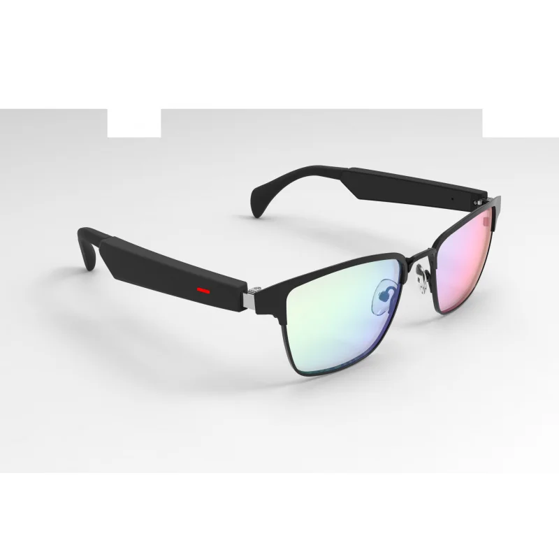 G09-Z TWS Smart Audio Bluetooth Glasses Anti-Blue LightUV400 Titanium Alloy Hinge Tail Memory Metal