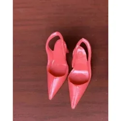 doll pretty fashion red pink high heel shoes for your collection BB dolls BBI989