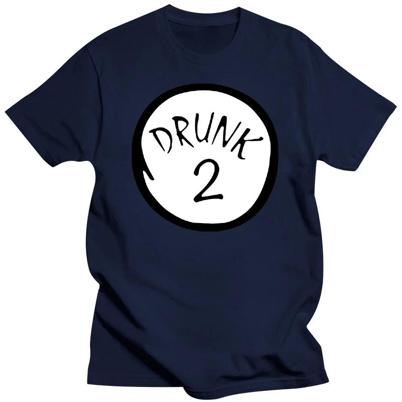 Drunk 2 DRINKING FUNNY COLLEGE 1 2 3 4 FUNNY THING T Shirt Summer Short Sleeves New Fashion T-Shirt Short Sleeve