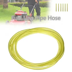 3 meter Yellow Tygon Petrol Fuel Gas Line Pipe Hose Oil and Gas Resistant For Trimmer Chainsaw Saw Blowerfor Chainsaws Blowers