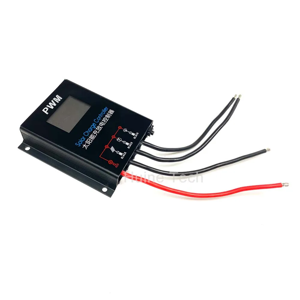 

30A IP68 Waterproof 12V 24V Solar Regulator with LCD Display for 3 Kinds of Battery