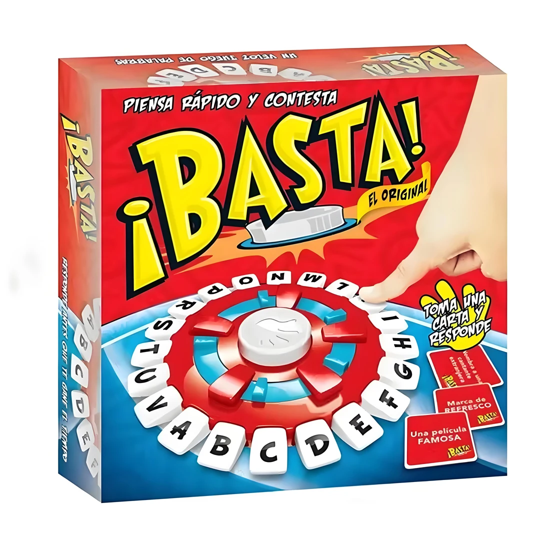 Juego De palabras Basta español, versión Think Word, juego De mesa, juguetes De cartas De reunión familiar De ritmo rápido, Leng