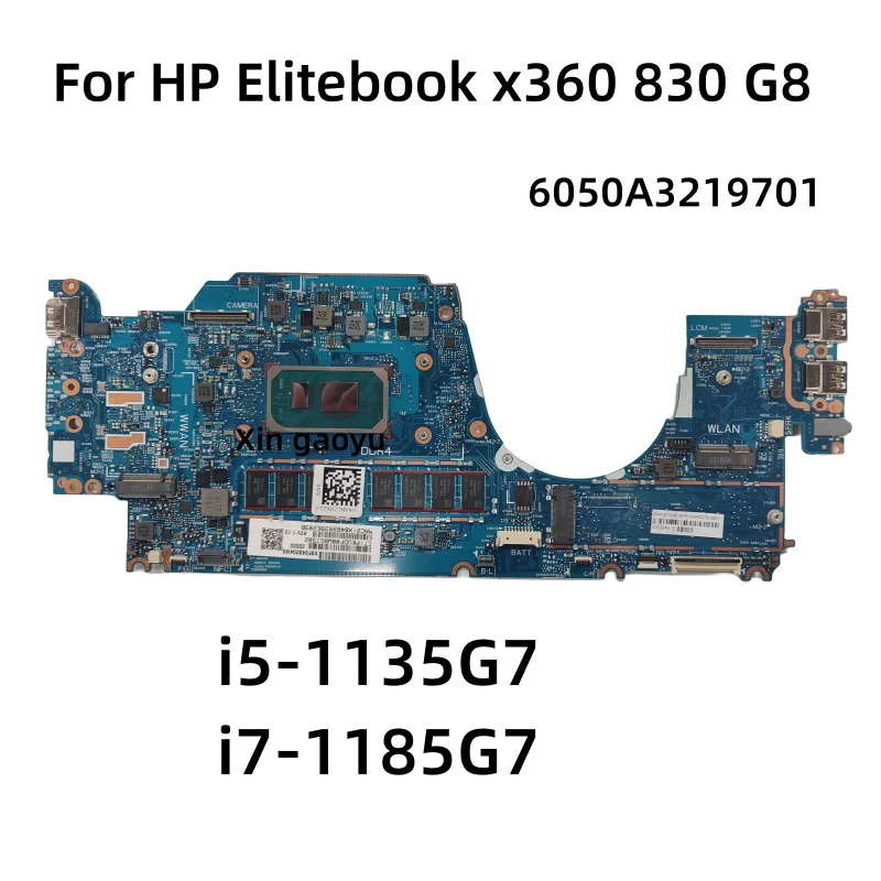 

Original For HP Elitebook x360 830 G8 Laptop Motherboard 6050A3219701 M46085-601 i5-1135G7 i7-1165G7 16GB 100% Tested Perfectly