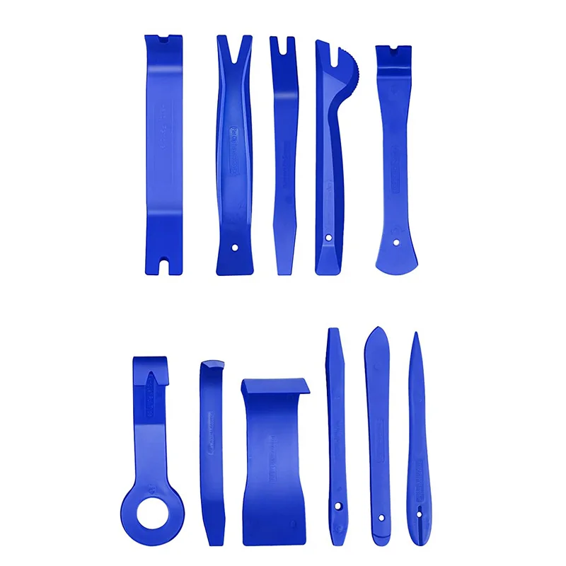 158 Pièces Outils De DéMontage De Garnitures Trousse Rivet Clips Et Bandes De Cable Pour Voiture Porte Panneau Tableau De Bord 90480433