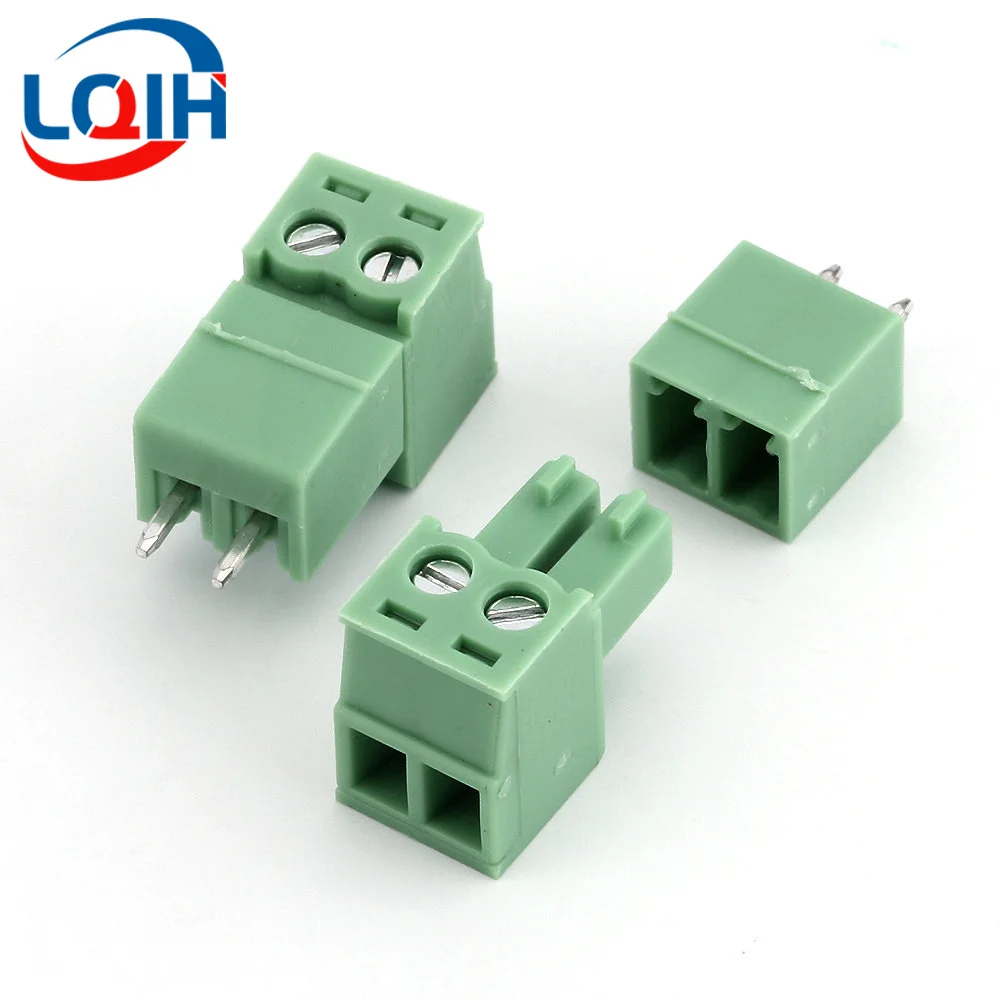 KF2EDG3.5 2/3/4/5/6/7/8/9/10/11/12/Pin 3.5mm Pitch PCB Screw Terminal Block Male Plug Female Socket Pin Header Wire Connector