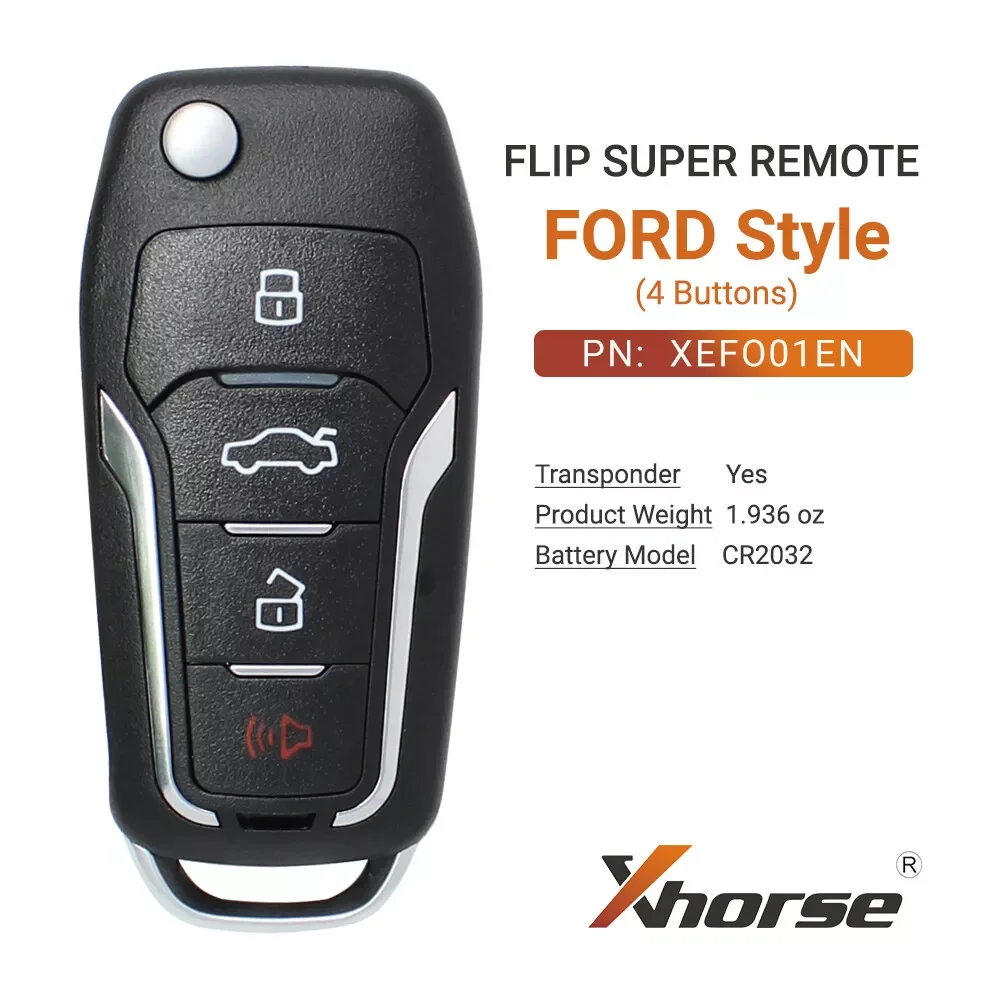 Xhorse XE Series Super Remote Key XEDS01EN XEFO01EN XEMQB1EN XEKF20EN XELEX0EN XEB510EN 1PCS