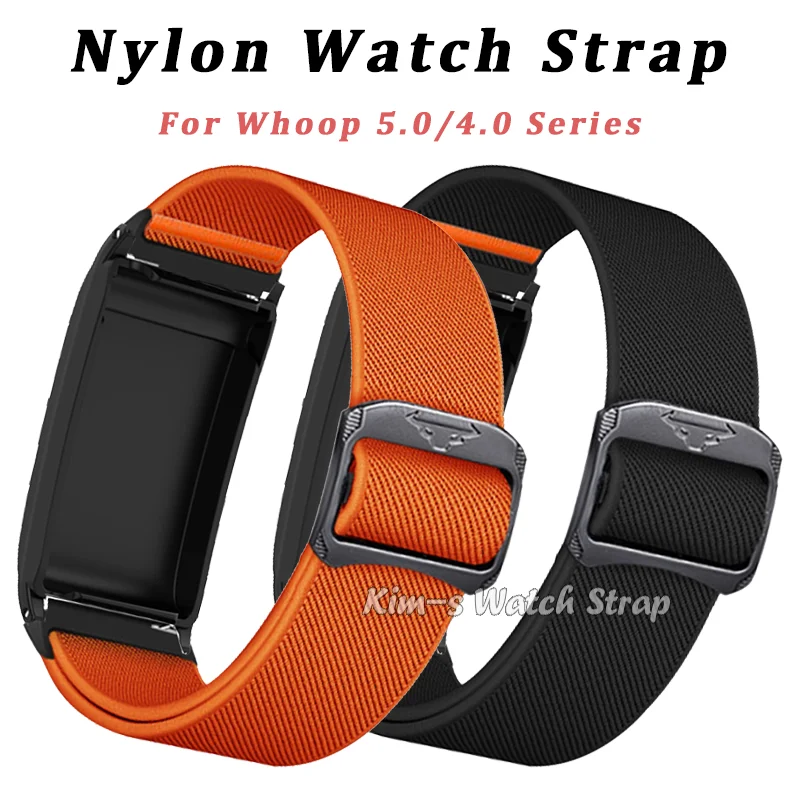 

Soft Nylon WatchStrap for WHOOP 5.0 band Adjustable Fitness Sport Breathable smartwatch Bracelet for whoop band 5.0 4.0 strap