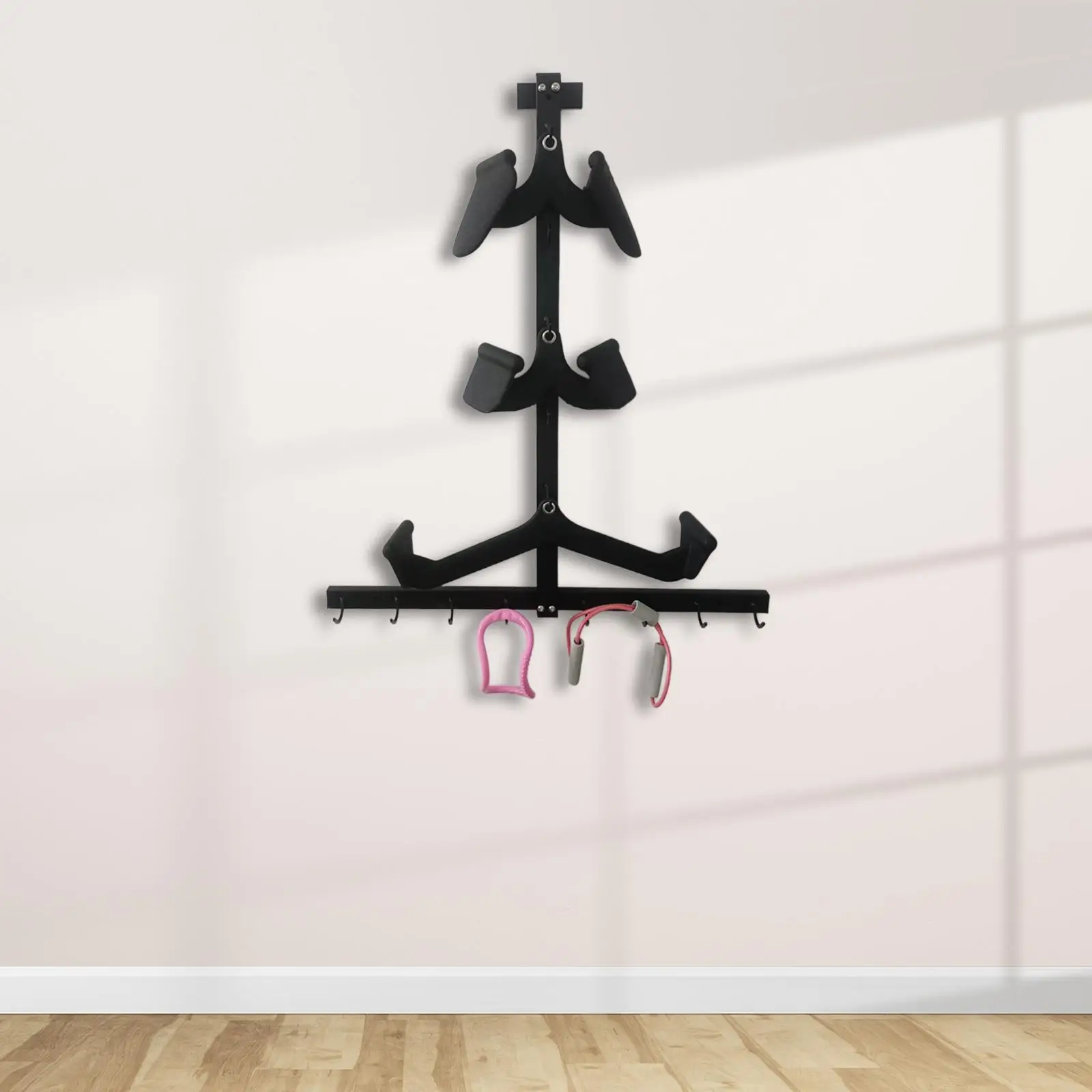 

Resistance Band Storage Racks Sturdy Portable for Yoga Rings Indoor Exercise