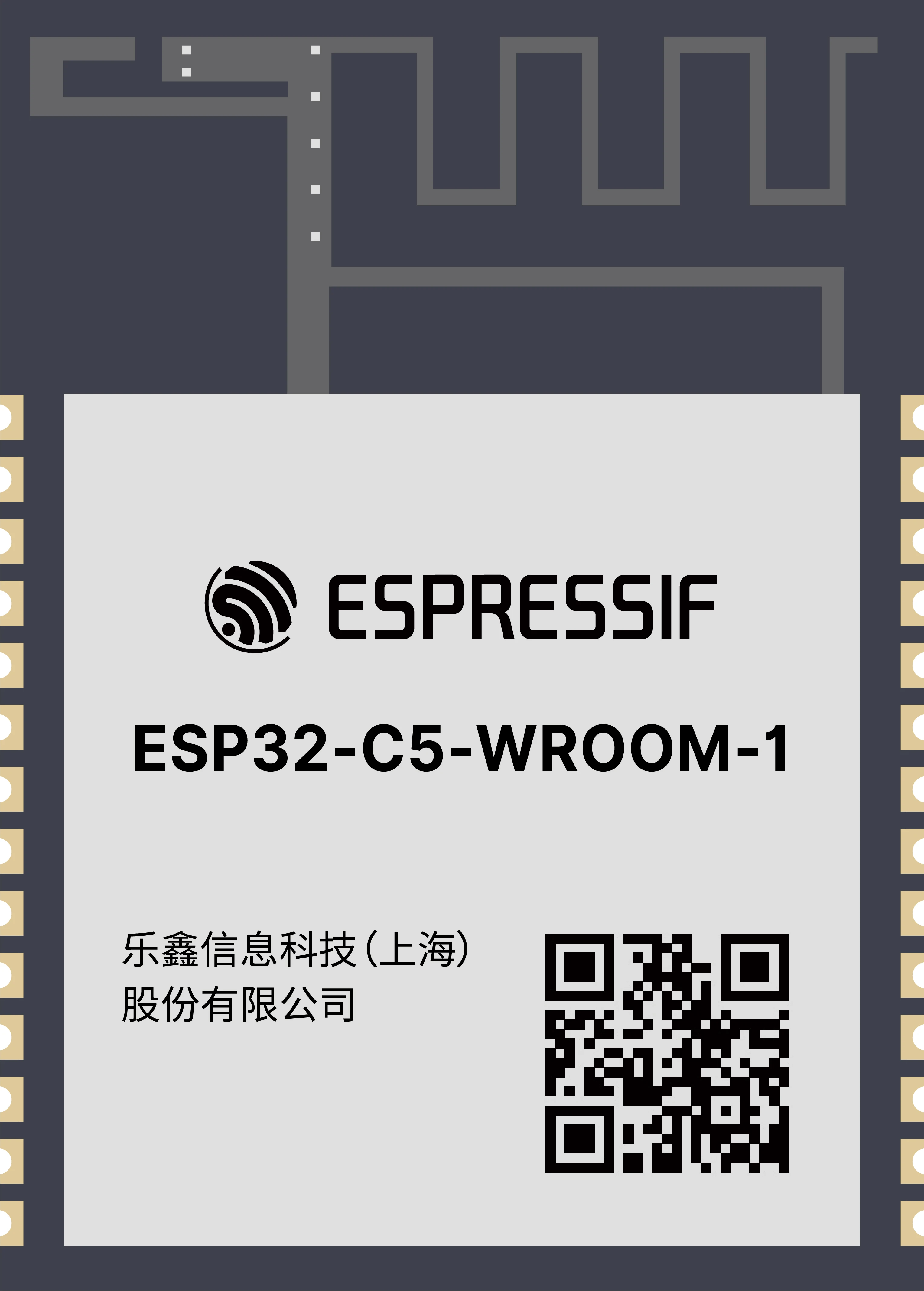 ESP32-C5-WROOM-1/ESP32-C6-WROOM-1 Espressif Dual-Band Wi-Fi 6 Module RISC-V 240MHz 4/8/16MB Flash BLE 5 Zigbee Thread