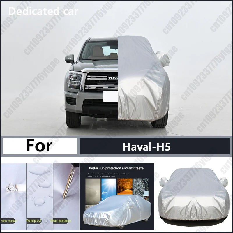 

For Haval-H5 Oxford cloth car cover for sun protection, rain resistance, and all season special car dust cover