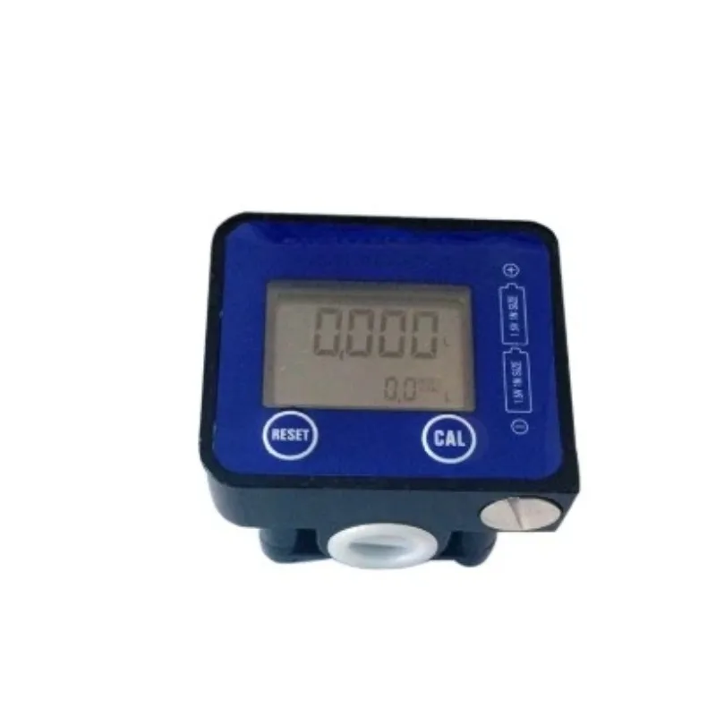 

High Precision Electronic Digital Display Measuring Oil Meter Oval Gear Flow Meter Hydraulic Oil 1/2 Measuring Meter