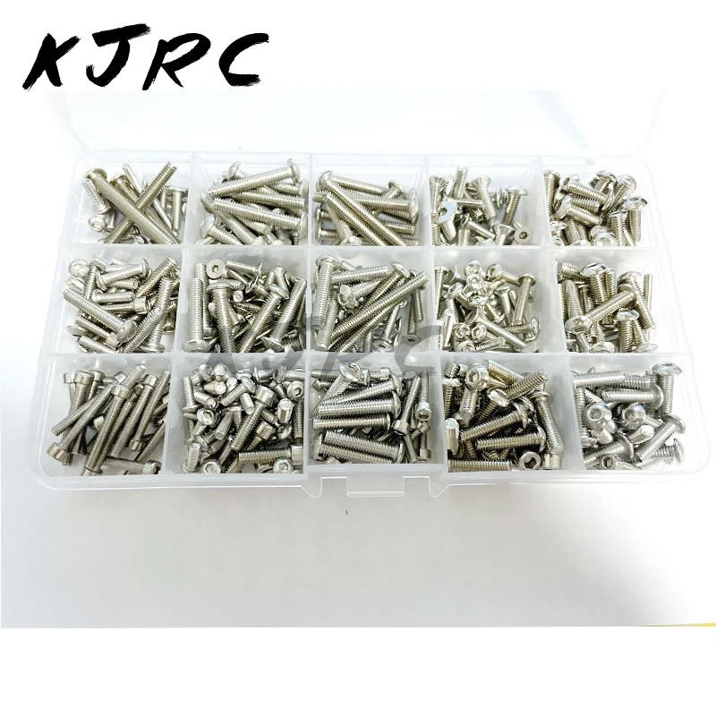 

RC Car Screw Stainless Steel Screws Box Repair Tool Kit For 1/5 X Maxx RC Fix Tools Accessories