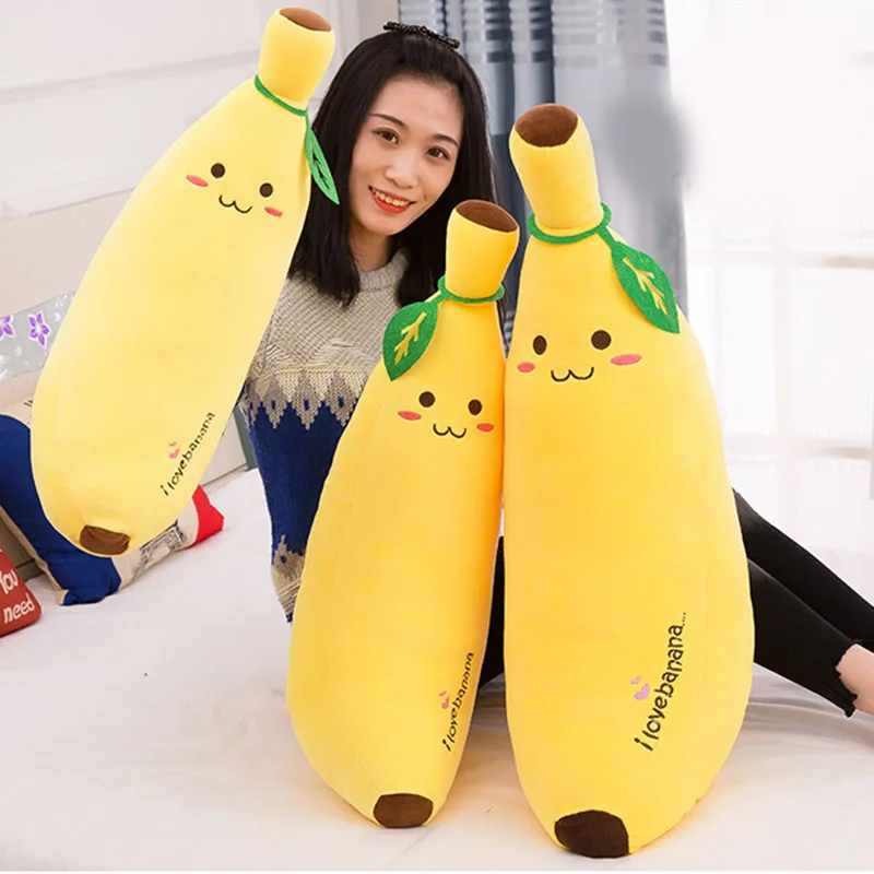 Plush Toys Banana Pillow Long Pillow Sleeping Doll Plush Cute Doll Boy Girl Birthday Present Birthday Present Pillow Boy Girl