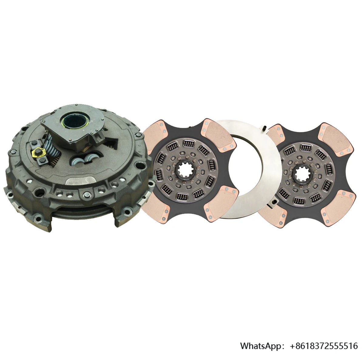 

15 1/2" X 10T X 2" Terbon Heavy Duty Truck Parts Pull Type Manual Adjust Clutch Assembly Clutch Kit Set 108391-74