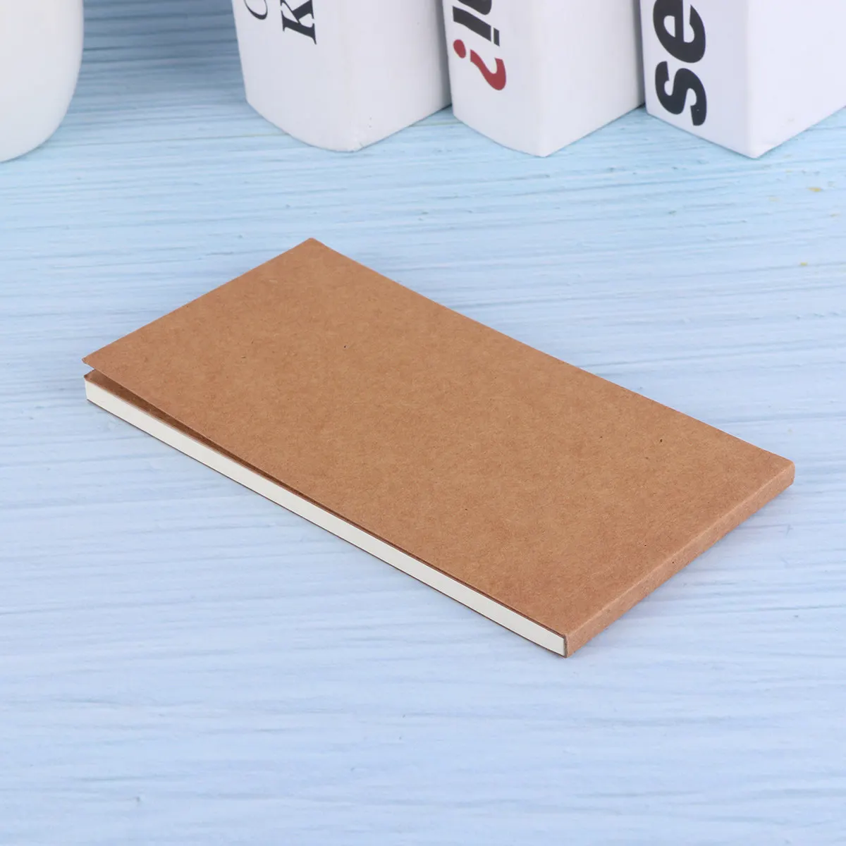 8Pcs Minimalist Craft Paper Notebooks Compact Tear-Off Memo Pads for Work Schedule Tracking to Do List Planner Notebook