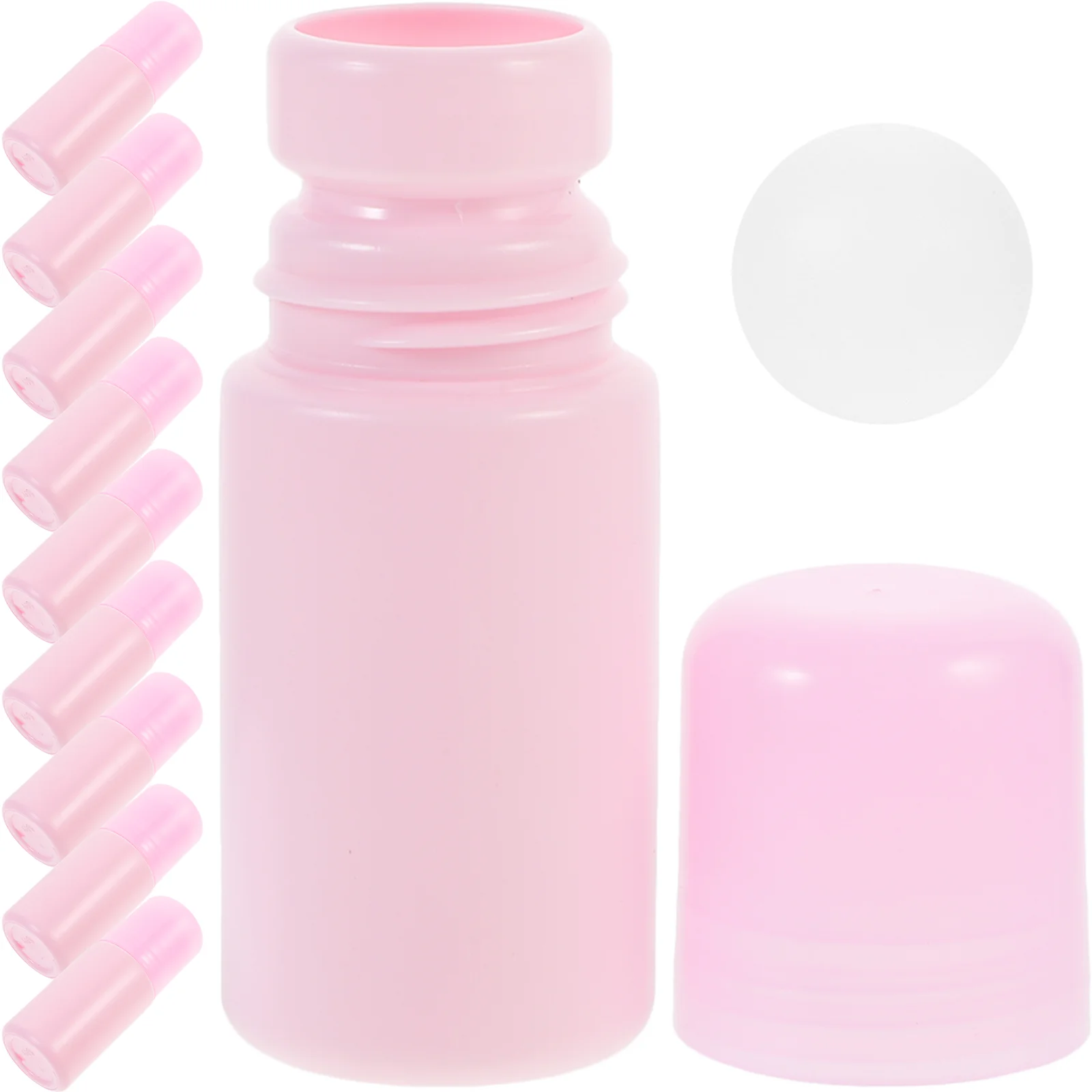 

10 Pcs Essential Oil Roller Bottle Small Perfume Bottles Container Refillable Plastic for Oils