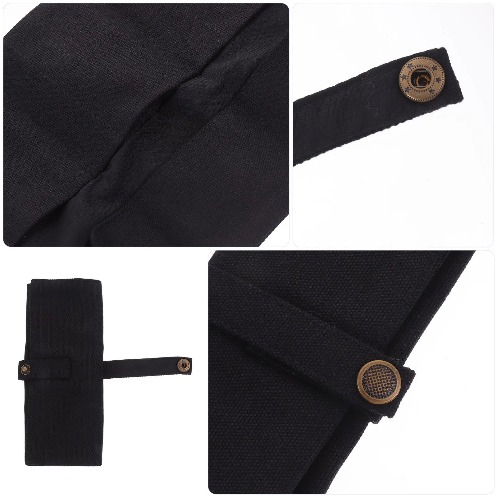 

Canvas Watch Strap Storage Bag Compact Compressible Organizer For Pen Travel Case Protective Pouch