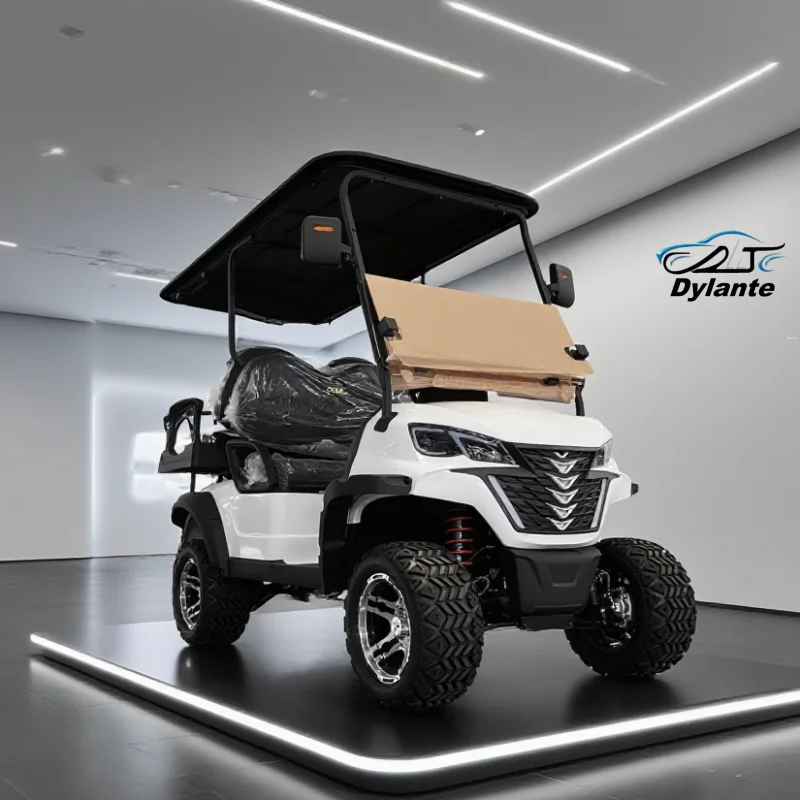 New Golf Cart 2 4 6 Seater Gas Driven 300cc Powerful Off-Road Hunting Vehicle for Farm and Shooting Range