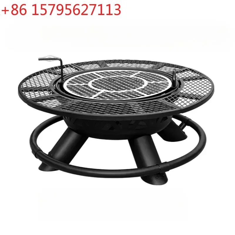 

Уличный гриль-печь для дров, стол-очаг для патио, домашняя печь для обогрева