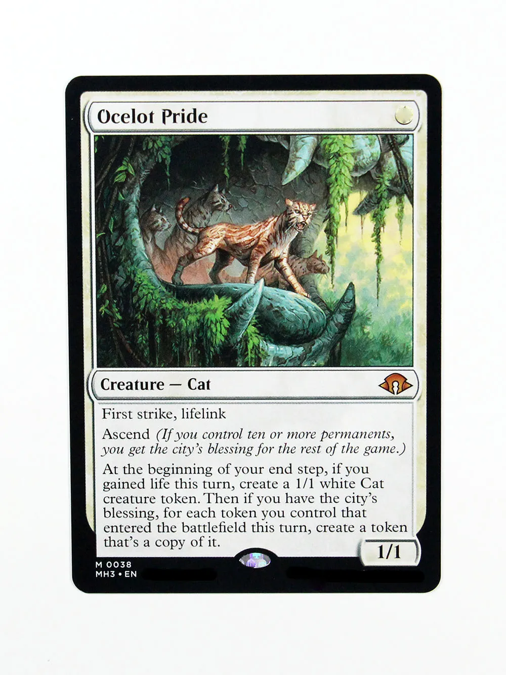 MH3 Ocelot Pride Holo/Foil TCG Magical Proxy Cards Game Quality Proxy Gathering Board Playing Game Trading Cards Proxy